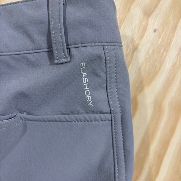 Lot of 2 The North Face Men’s Shorts 38 Gray Olive FlashDry hiking performance - Picture 10 of 12